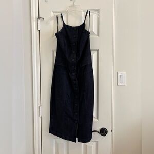 White House Black Market Denim Dress